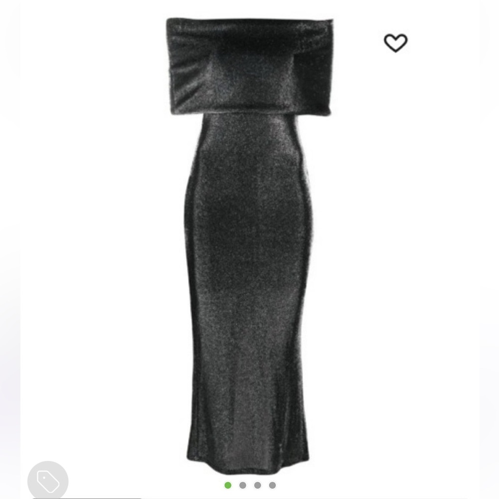 Rotate Birger Christensen Silver Midi Dress. Only worn once!!!